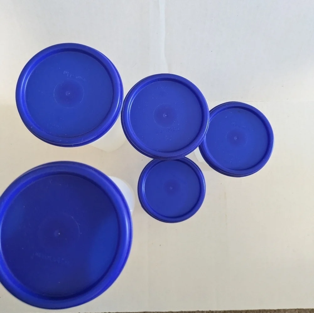 Tupperware Modular Mates. Set Of 5, Never Used.